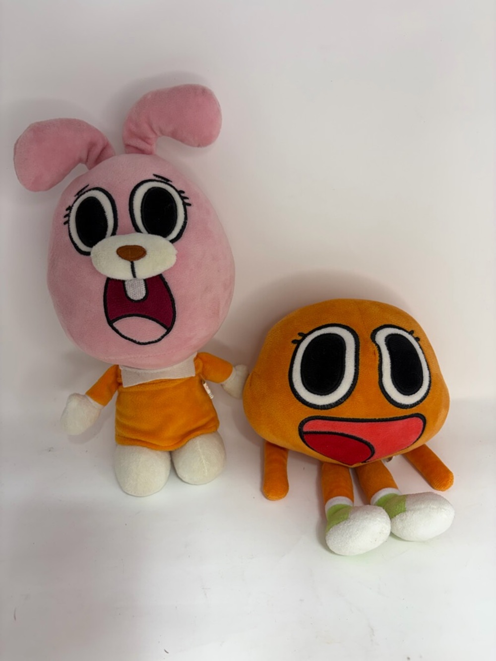 Amazing World Of Gumball Plush Stuffed Toys Darwin & Anais Cartoon Network